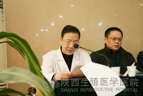 嚴蘭虎院長發表講話